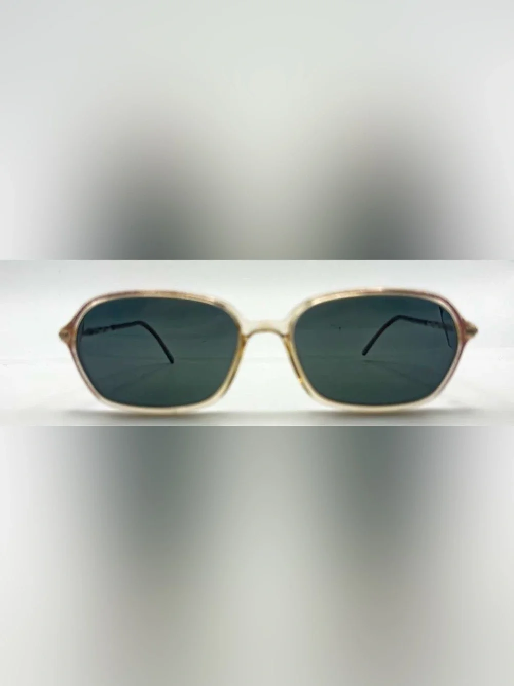 EN3655S Brown Oval Sunglasses Frames Only
